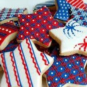4th of July Dog Cookie Package