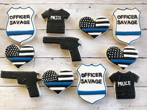 K9 Police Dog Cookie Package