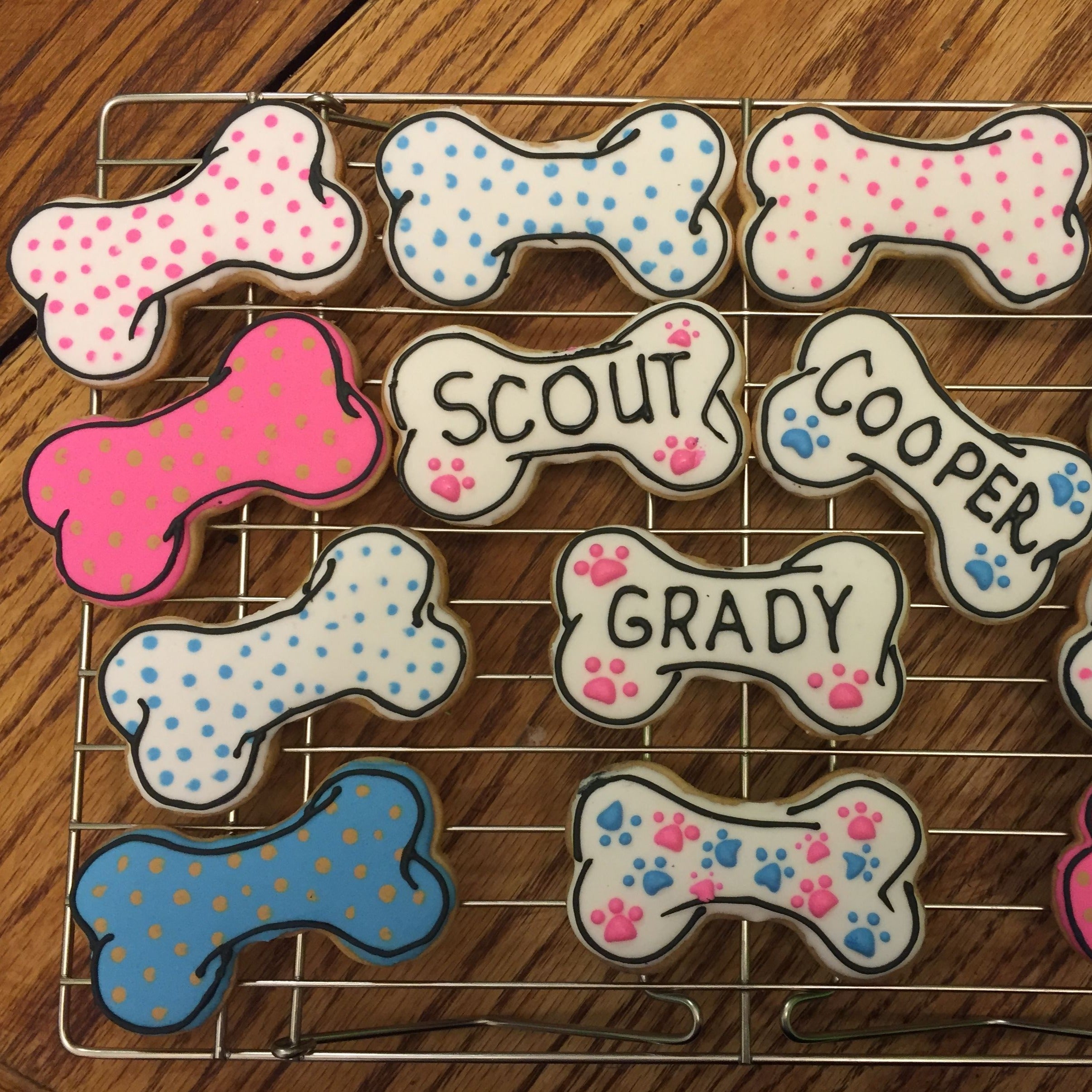 Custom Dog Cookie Packages