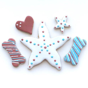 Memorial Day Dog Cookie Package