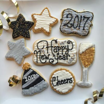 Happy New Year Dog Cookie Package